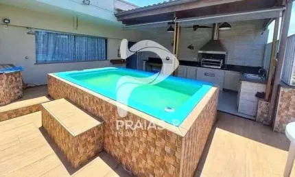 Cobertura com 3 quartos à venda na Rua Áureo Guenaga de Castro, --, Enseada, Guarujá por R$ 560.000