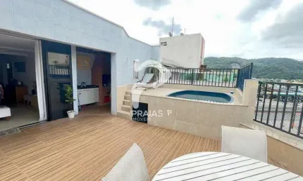 Cobertura com 3 quartos à venda na Rua Uruguai, --, Enseada, Guarujá por R$ 700.000