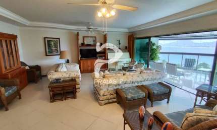 Apartamento com 4 quartos à venda na Caminho das Tartarugas, --, Enseada, Guarujá por R$ 3.500.000
