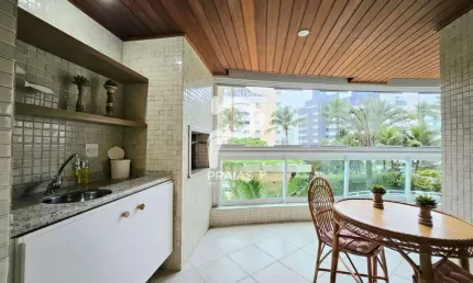 Apartamento com 3 quartos à venda na passeio dos galeões, --, riviera, bertioga por r$ 2.900.000