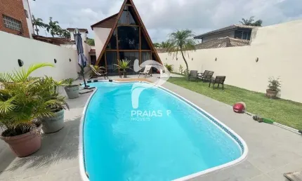 Casa com 4 quartos à venda na das Tulipas, --, Balneário Praia do Pernambuco, Guarujá por R$ 680.000