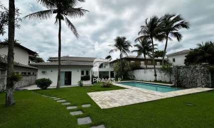Casa em condomínio fechado com 6 quartos à venda na Vereadora Magdalena Oggiano (rua 05), --, Jardim Acapulco, Guarujá por R$ 4.000.000