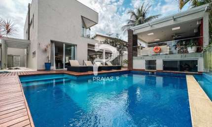 Casa em condomínio fechado com 5 quartos à venda na Passeio da Floresta, --, Riviera, Bertioga por R$ 6.800.000