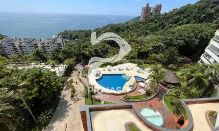Apartamento com 4 quartos à venda na Dois, --, Morro Sorocotuba, Guarujá por R$ 1.600.000
