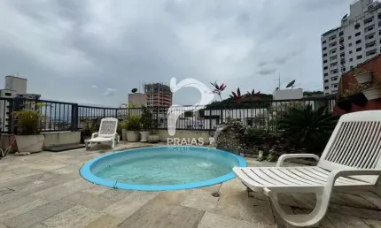 Cobertura com 3 quartos à venda na Luiz Del Nero, --, Jardim Astúrias, Guarujá por R$ 800.000