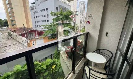 Apartamento com 3 quartos à venda na rua alberto quatrini bianchi, --, enseada, guarujá por r$ 420.000