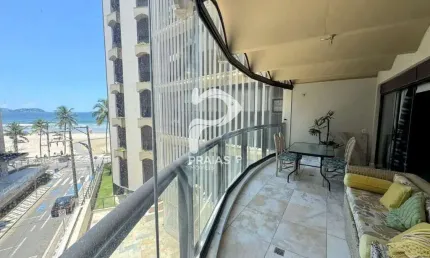 Apartamento com 4 quartos à venda na Avenida General Monteiro de Barros, --, Jardim Astúrias, Guarujá por R$ 1.500.000