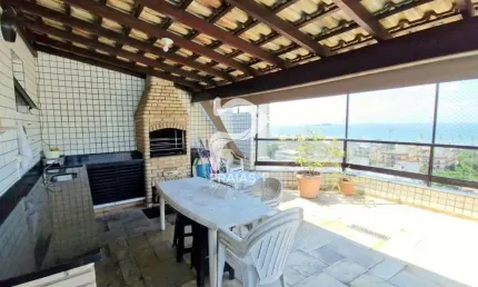 Cobertura com 3 quartos à venda na Rua Dona Vitória, --, Enseada, Guarujá por R$ 750.000