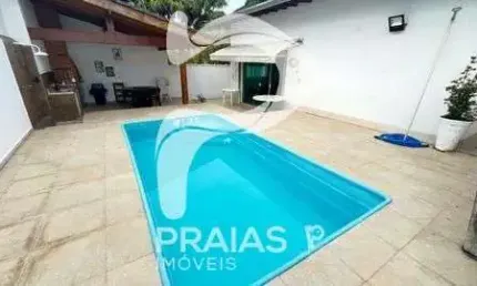 Casa em condomínio fechado com 3 quartos à venda na Rua George Telewny, --, Balneário Praia do Pernambuco, Guarujá por R$ 850.000