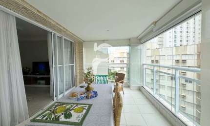 Apartamento com 3 quartos à venda na Caminho das Tartarugas, --, Enseada, Guarujá por R$ 890.000
