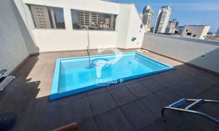 Cobertura com 3 quartos à venda na Avenida Veraneio, --, Enseada, Guarujá por R$ 958.000