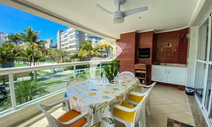 Apartamento com 3 quartos à venda na alameda do remo, --, riviera, bertioga por r$ 3.900.000