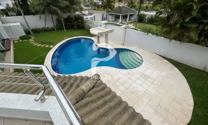 Casa em condomínio fechado com 8 quartos à venda na Professora Maria da Glória Rabello Ratto (rua 20), --, Jardim Acapulco, Guarujá por R$ 5.000.000