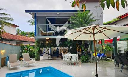 Casa em condomínio fechado com 5 quartos à venda na Alameda das Pitangas, --, Riviera, Bertioga por R$ 3.000.000