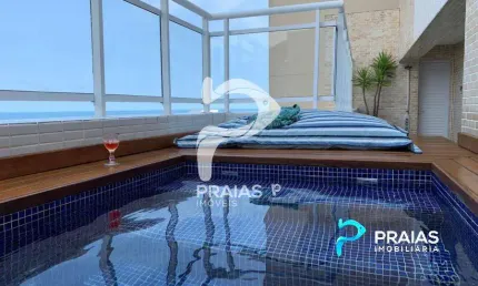 Cobertura com 4 quartos à venda na Caminho das Tartarugas, --, Enseada, Guarujá por R$ 4.500.000