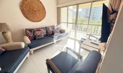 Apartamento com 3 quartos à venda na Avenida Dom Pedro I, --, Enseada, Guarujá por R$ 390.000