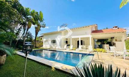 Casa em condomínio fechado com 4 quartos à venda na Passeio dos Garaúnas, --, Riviera, Bertioga por R$ 4.200.000