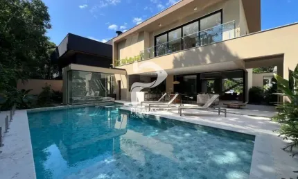 Casa em condomínio fechado com 5 quartos à venda na Alameda Mindoro, --, Riviera, Bertioga por R$ 7.800.000