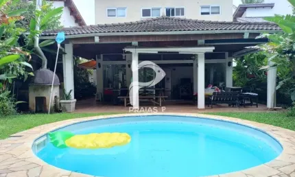 Casa em condomínio fechado com 5 quartos à venda na Alameda do Maracatu, --, Riviera, Bertioga por R$ 3.600.000