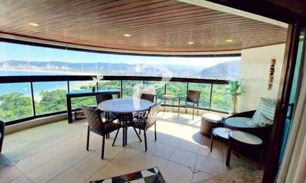 Apartamento com 4 quartos à venda na Caminho das Tartarugas, --, Enseada, Guarujá por R$ 2.700.000