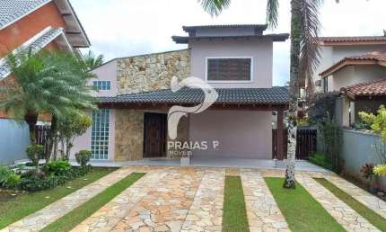 Casa em condomínio fechado com 3 quartos à venda na Travessa João Ramalho, --, Maitinga, Bertioga por R$ 1.600.000