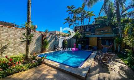 Casa com 9 quartos à venda na das Marimbas, --, Balneário Praia do Pernambuco, Guarujá por R$ 1.600.000