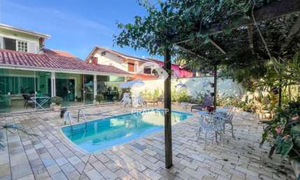 Casa em condomínio fechado com 4 quartos à venda na Alameda do Marfim, --, Riviera, Bertioga por R$ 2.800.000