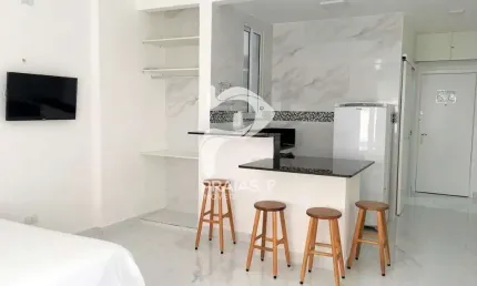 Apartamento com 1 quarto à venda na Rio de Janeiro, --, Pitangueiras, Guarujá por R$ 520.000