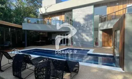 Casa em condomínio fechado com 4 quartos à venda na Alameda de São Miguel, --, Riviera, Bertioga por R$ 5.390.000