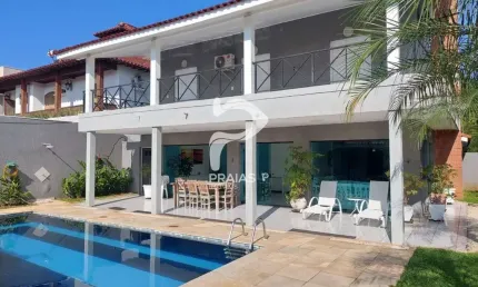 Casa em condomínio fechado com 5 quartos à venda na milton mussa gaze (av. 09), --, jardim acapulco, guarujá por r$ 2.200.000