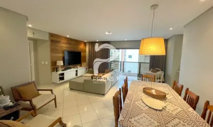 Apartamento com 4 quartos à venda na avenida general monteiro de barros, --, jardim astúrias, guarujá por r$ 1.300.000