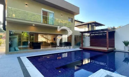Casa em condomínio fechado com 5 quartos à venda na Passeio do Piratininga, --, Riviera, Bertioga por R$ 7.700.000