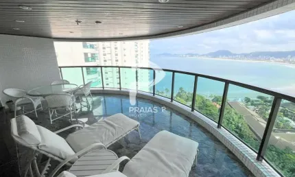Apartamento com 4 quartos à venda na Caminho das Tartarugas, --, Enseada, Guarujá por R$ 3.000.000