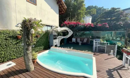 Casa em condomínio fechado com 4 quartos à venda na Avenida Gérson Maturani, --, Enseada, Guarujá por R$ 1.500.000