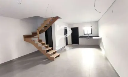 Casa em condomínio fechado com 3 quartos à venda na José da Silva Rainho, --, Jardim Astúrias, Guarujá por R$ 750.000