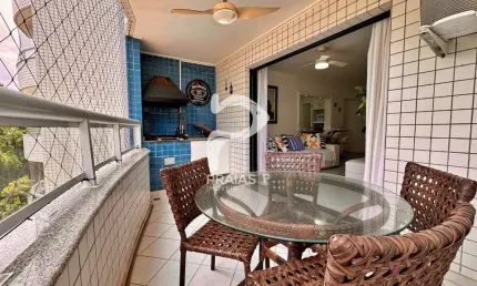 Apartamento com 3 quartos à venda na Alameda das Conchas, --, Riviera, Bertioga por R$ 1.900.000