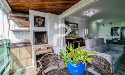 Apartamento com 3 quartos à venda na Alameda das Conchas, --, Riviera, Bertioga por R$ 2.400.000