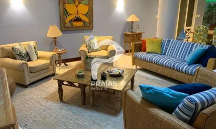 Casa em condomínio fechado com 4 quartos à venda na manoel  alexandre, --, jardim acapulco, guarujá por r$ 2.100.000