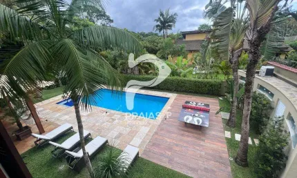 Casa em condomínio fechado com 4 quartos à venda na 06, --, balneário praia do pernambuco, guarujá por r$ 2.900.000