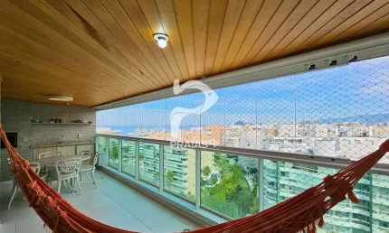Apartamento com 3 quartos à venda na passeio do maracaí, --, riviera, bertioga por r$ 3.900.000