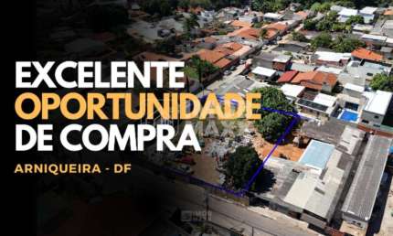 Terreno 1380m² à Venda em Arniqueira, Águas Claras - Brasília