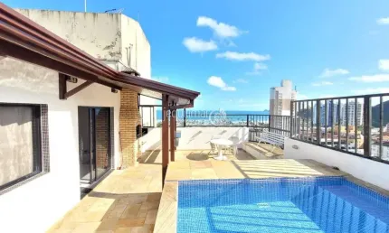Cobertura com 2 quartos à venda na Enseada, Guarujá  por R$ 700.000