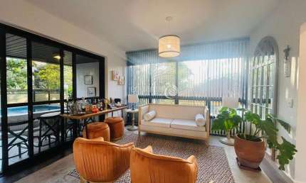 Apartamento com 4 quartos para alugar no Pitangueiras, Guarujá  por R$ 7.200