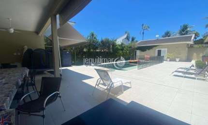 Casa em condomínio fechado com 6 quartos para alugar no Jardim Acapulco, Guarujá  por R$ 18.000