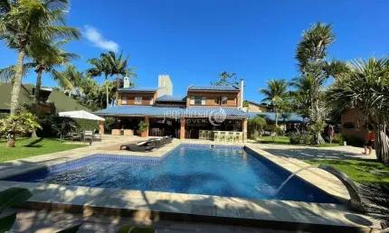 Casa em condomínio fechado com 6 quartos para alugar no Jardim Acapulco, Guarujá  por R$ 20.000