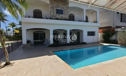 Casa em condomínio fechado com 7 quartos para alugar no Jardim Acapulco, Guarujá  por R$ 17.000