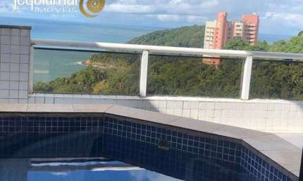 Cobertura com 4 quartos para alugar no Morro Sorocotuba, Guarujá  por R$ 12.500