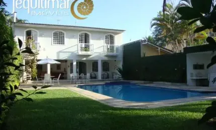 Casa com 6 quartos para alugar no Balneário Praia do Pernambuco, Guarujá  por R$ 12.000