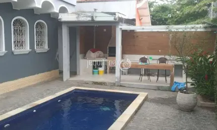 Casa com 4 quartos para alugar no Balneário Praia do Pernambuco, Guarujá  por R$ 7.500