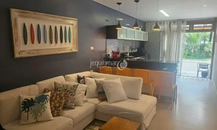 Casa em condomínio fechado com 2 quartos para alugar no Balneario Praia do Perequê, Guarujá  por R$ 8.500